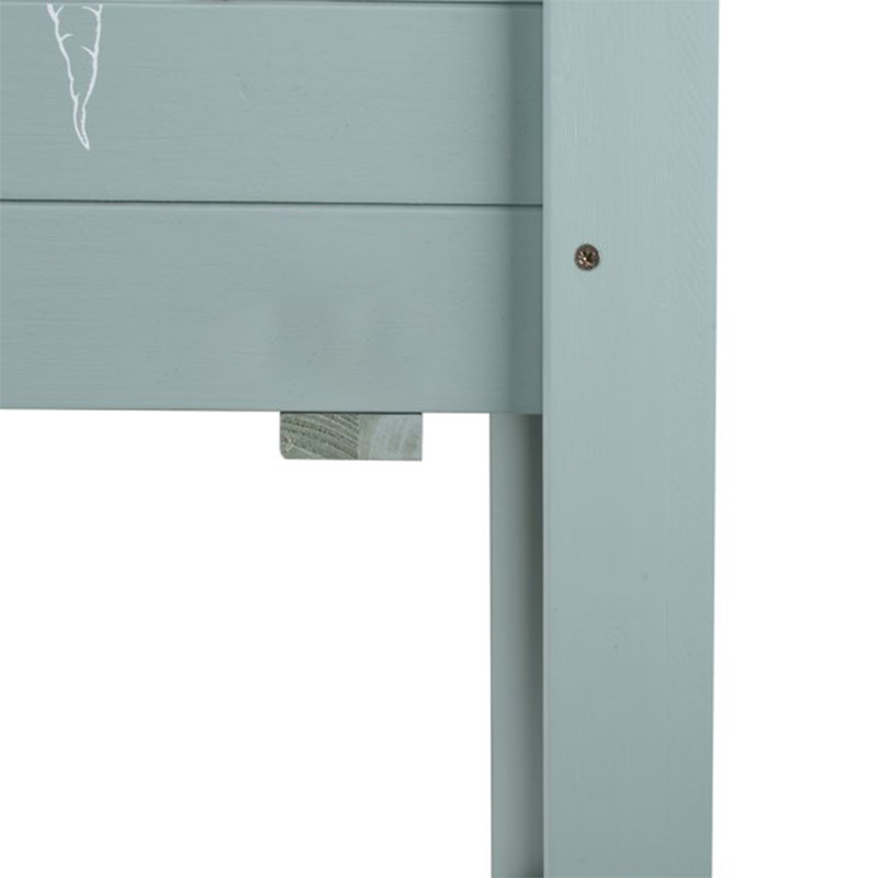 Plantador de cama de jardim para crianças