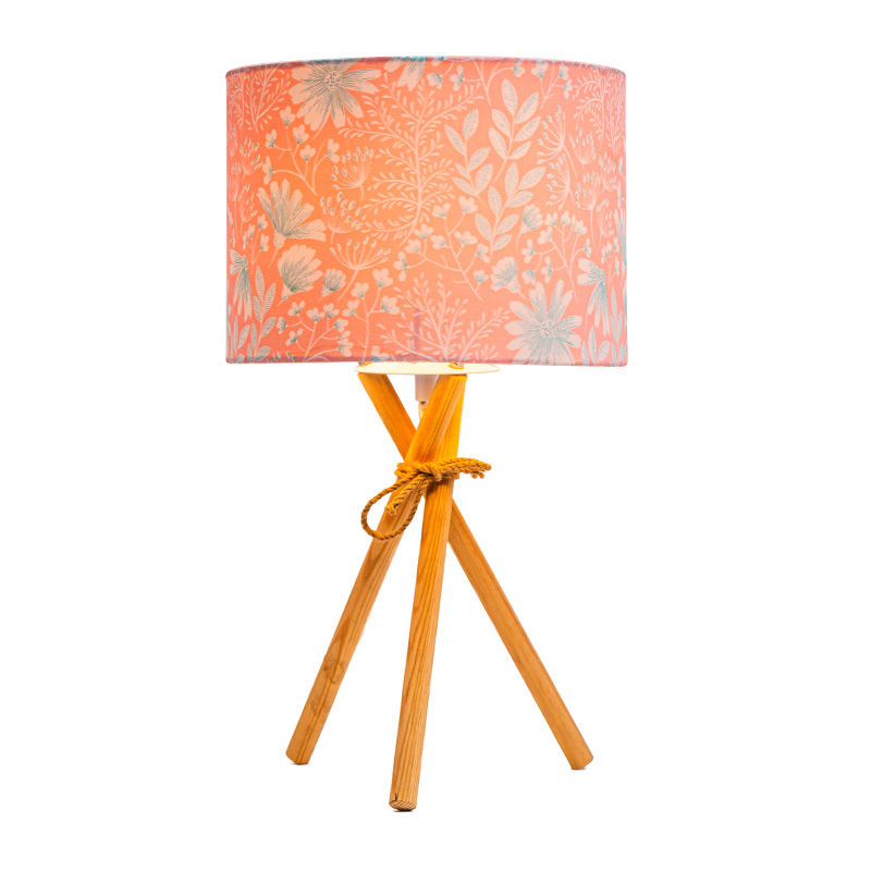 Acabamento em corda azul e natural antigo - Capa dura redonda em linho natural - Interruptor giratório liga-desliga