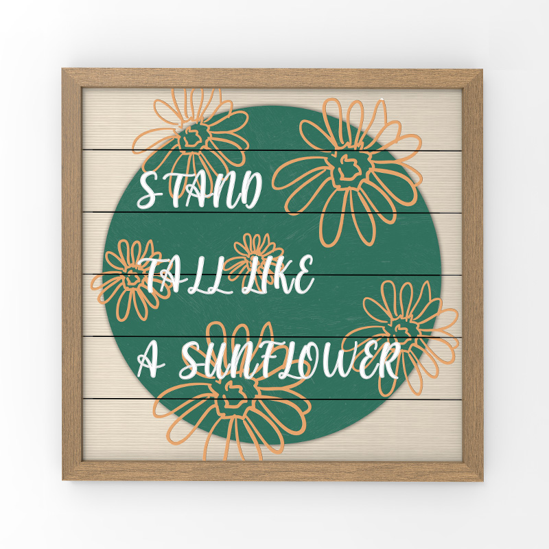 Decoração de parede de madeira para máquina de costura doméstica