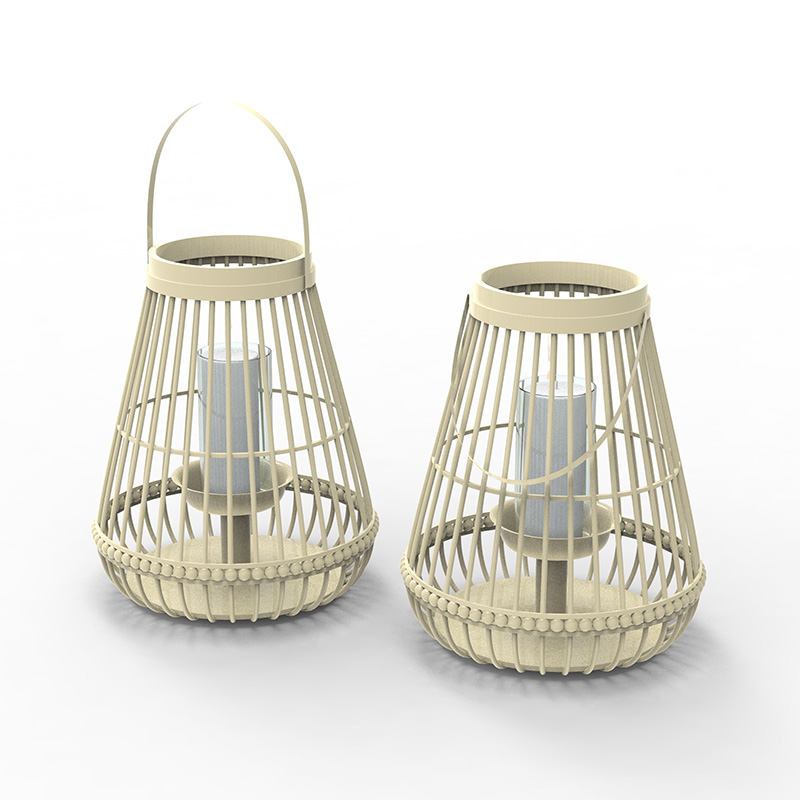 Lanterna de Metal com Vela a Bateria - Tradicional Preto, Lanterna de 17'