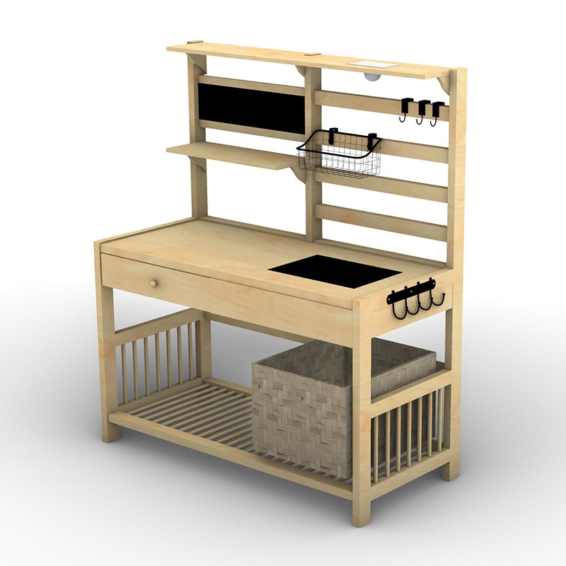 Mesa de banco de vasos, estação de trabalho de jardim com tela de peneira, pia e cestos removíveis