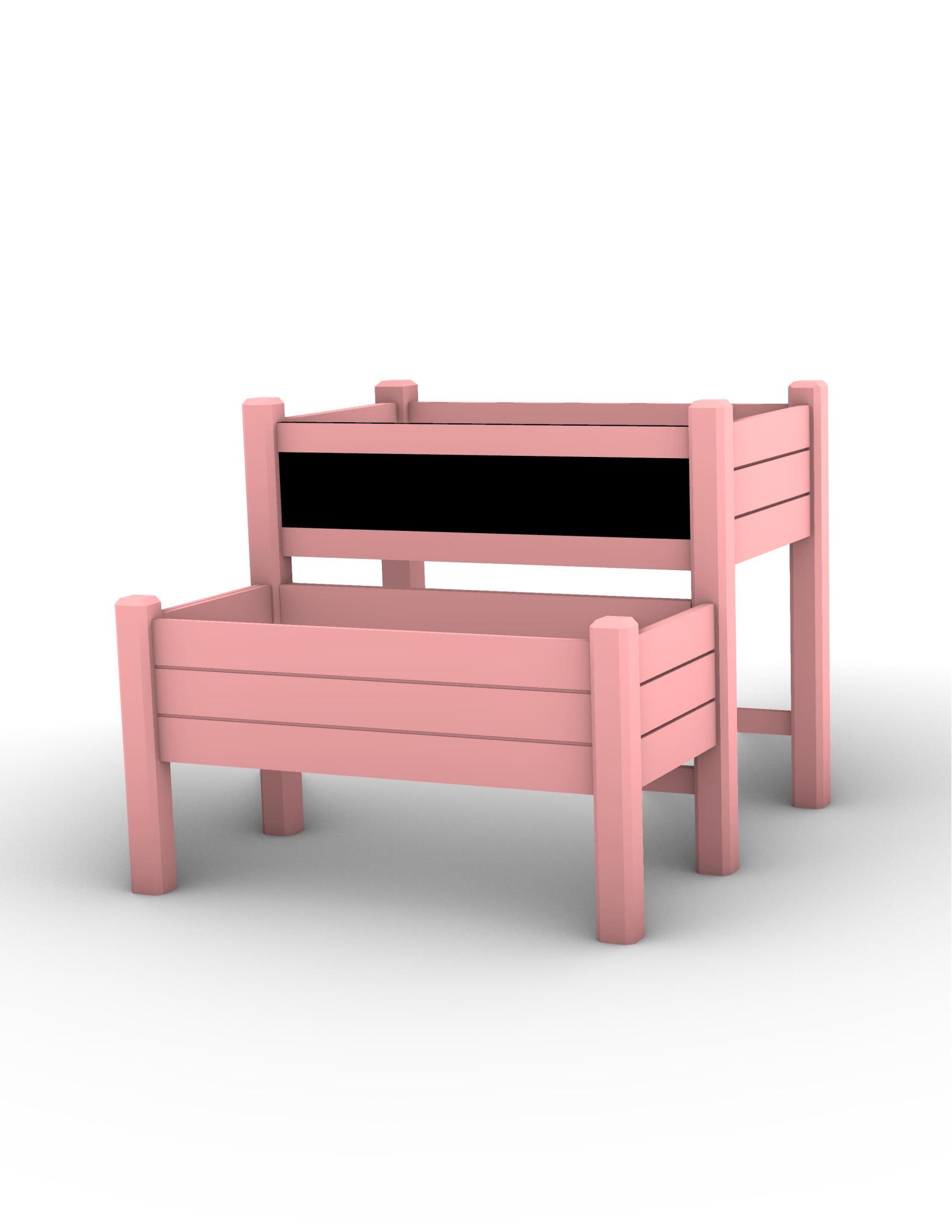 Plantador de cama de jardim para crianças