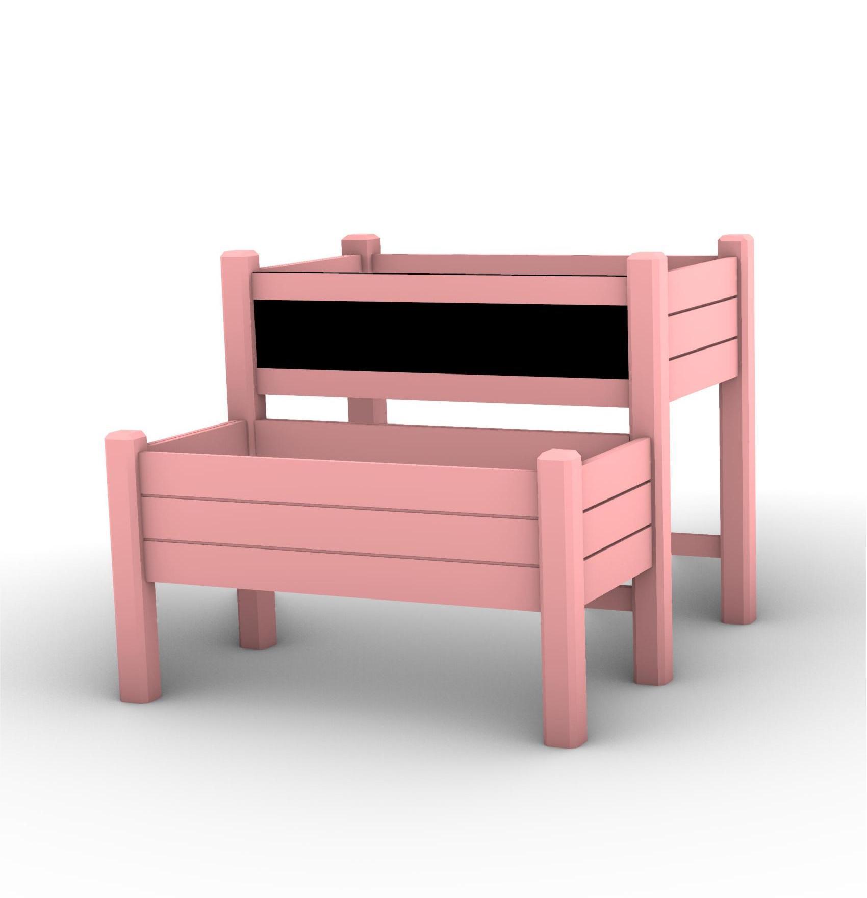 Plantador de cama de jardim para crianças